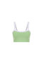 Women's Seamless Sport Bustier with Piping Detail - 1945