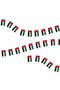 Custom Printed UAE String Flags And Flag Bunting 32Pcs