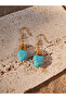 Turquoise Natural Stone Earrings - 2