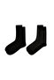 Set of 2 Thin Cotton Patterned Socks - 2