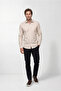 Long Sleeve Regular Fit Classic Collar Cotton Easy Iron Pocketed Oxford 4 Season Shirt - 3