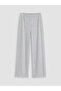Lcw Kids Gray Girls' T-Shirt and Pants Set - 8