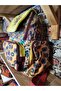Patchwork Backpack - 4