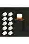 10 قطع من أضواء LED الداخلية للسيارة بمنفذ USB، إضاءة ليلية صغيرة محمولة، طقم إضاءة محيطة بواجهة USB، ملحقات داخلية عالمية للسيارة