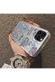 حافظة هاتف متوافقة مع هاتف iPhone 12 Pro Max مصنوعة من السيليكون بحافة صلبة وخلفية صلبة بنمط زهور للزوجين - 4