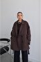 Brown Alyssa Belted Trench Coat - 6