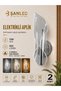 Decorative 12W Indoor Chrome Case 3 Color Light Modern Wall Sconce Electric 2 Pcs