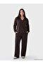 Two Mt Shop Quality Soulife Brown Combed Cotton Straight Slim & Slim Women's Sweatpants - 2