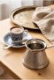 100 ml 1-2 Person Engraved Chubby Cast Steel Coffee Pot Induction Cooker Compatible - 3