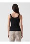 Vizyon New Season U-Neck Women's Ribbed Pajama Top - 4