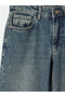 Indigo Petite Barrel Fit Women's Jean Pants - 6