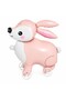Pink Wheel-Down Rabbit Balloon |   Walking Foil Balloon |   Birthday Party Decoration |   Girl's Birthday Decoration Balloon