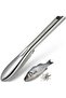 Stainless Metal Fish Scale Remover Fish Cleaner Serrated Toothed Fish Cleaning Tool - 3