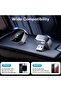 محول لاسلكي 2 في 1 لـ CarPlay وAndroid Auto، جهاز دونجل لتحويل الاتصال السلكي إلى لاسلكي، اتصال تلقائي سريع، بدون تأخير، تصميم مدمج لهواتف آيفون وأندرويد مع منفذ USB/USB-C (أسود) - 3