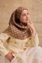 Twill Silk Scarf Chain Gold Yellow - 4