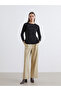 Esvab • Modern & Distinctive Zero Roba Collar Embroidered Women's Knitwear Sweater - 2
