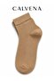 Men's Bamboo 6 Pairs Beige Booties Socks