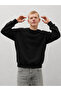 Men's 100% Cotton Comfortable Black Winter Sweatshirt - 5