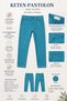 Unisex Children's Red Pants April 23 May 19 August 30 Show School Linen Trousers