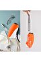 Travel water bottle 680ml, leak-proof, orange, dog/cat. - 2