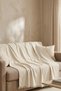 Nordic Textured Cotton Fringed Sofa Cover and Sofa Shawl Non-Slip Anti-Sweat 170X200 cm - 5