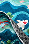 Decorative Digital Printed Set of 2 Bath Mat Non-Slip Base Toilet Set - 5