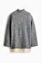 Lace-trimmed mohair-blend jumper - 5