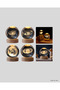 Zengezur Saturn Patterned Crystal Ball Led Night Light (163532) with Wooden Stand - 3
