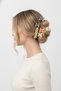 Set of 5 Multi-Colored Hair Clips with Butterfly and Chain Patterns for Children and Adults - 3