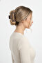 Matte Brown Rectangular Design Large Size Hair Clip Claw Clip - 3