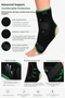 Malleol Supported Ankle Cross Bandage 8 Bandage Foot Support Sports Ankle Brace - 2