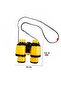 Children's Neck Strap Binoculars Yellow 15X12.5 cm Educational Toy - 4