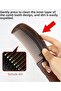 Dual Function Hair Dandruff Removal/Cleaning Comb + Massage Tool - 2