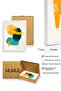 White Wooden Framed 2 Piece Set Painting Huhu92 - 2