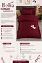 Bellia |   Ruffled Single Duvet Cover Set |   Pillowcase |   Duvet Cover |   Bedspread |   Dowry |   Sleeping Set - 160 X 220 cm - 5