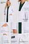 Women's White Coat Doctor's Coat Nurse Pharmacist Veterinarian Lab Technician Teacher Barber Student Medical Coat - 4