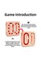 Hand-Eye Coordination Montessori Puzzle Wooden Educational Rubik's Cube Game & Intelligence-Enhancing Colorful Bead Abacus Puzzle Toy, Fun Brain Exercise Set for Kids and Adults - 9