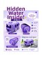 Bus-Designed Children's Water Bottle with Straw 500 ml – Toy Minibus with Detachable Water Bottle, 2-in-1 Water Bottle with Movable Wheels
