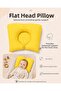 Baby Flat Head Pillow Newborn Head Support Cushion 33X23 cm - 2