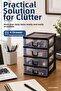 Drawernest 4 Layer Transparent Drawer Desktop Organizer