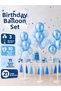 21 Balloons Birthday, Celebration, Party Balloon Set - 3 Balloon Stands - 21 Balloons - Party Decoration - Baby Parties
