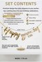 Happy Birthday Banner Gold Color Birthday Party Ornament Hanging Lettering Decoration - 3