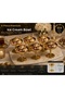 Gold Stainless Steel Footed Ice Cream Bowl Sweet Delight and Fruit Presentation Bowl 8.5 cm