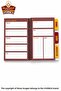 New Season Licensed Cardboard Cover Spiral Planner Notepad with Vivenca and Bookmark - 5