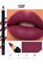 1 Waterproof Lip Liner with a Soft Tip, Matte Finish, Long-Lasting