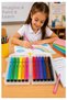Jumbo Felt Tip Pen 12 Colors 1 Pack Fixpoint 12-Pack Jumbo Felt Tip Pen Vivid Colors Washable Quality - 7
