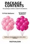 Set of 20 Pink Fuchsia Balloons 11 Inch Birthday Bride Party Decoration Balloon - 4