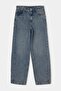 Mavi %100 Pamuk Dikiş Detaylı Normal Bel Barrel Jeans TWOAW27JE00013 - 6