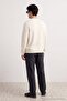 Siyah Kot Görünümlü Straight Fit Erkek Pantolon TMNAW27PL00003 - 9