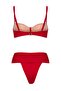 Red Coated Chlorine & Water Resistant Long Lasting Lycra ®   Xtra Life Bikini Set Tbess26Bt00137 - 7